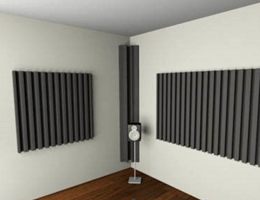 Acoustic panels for small rooms and complete sound