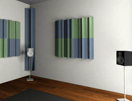 Acoustic panels for smaller rooms