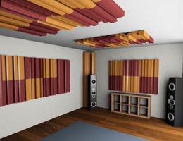 The panels improve your sound system