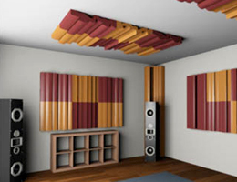 Acoustic panels for smaller rooms