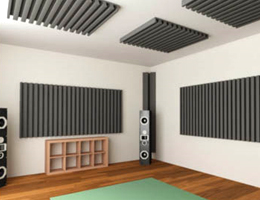 Acoustic panels for small rooms and complete sound