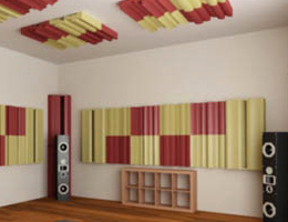 Acoustic panels for smaller rooms