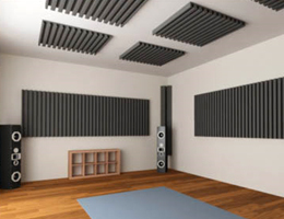 Acoustic panels for small rooms and complete sound